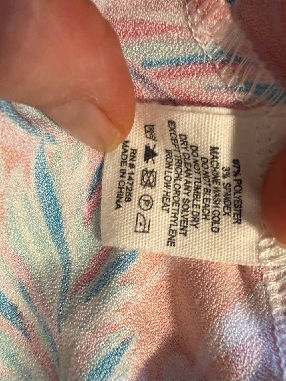 Simply Southern Pink Pineapple Tropical Palm Tiered Babydoll Dress Tunic S - Picture 13 of 14